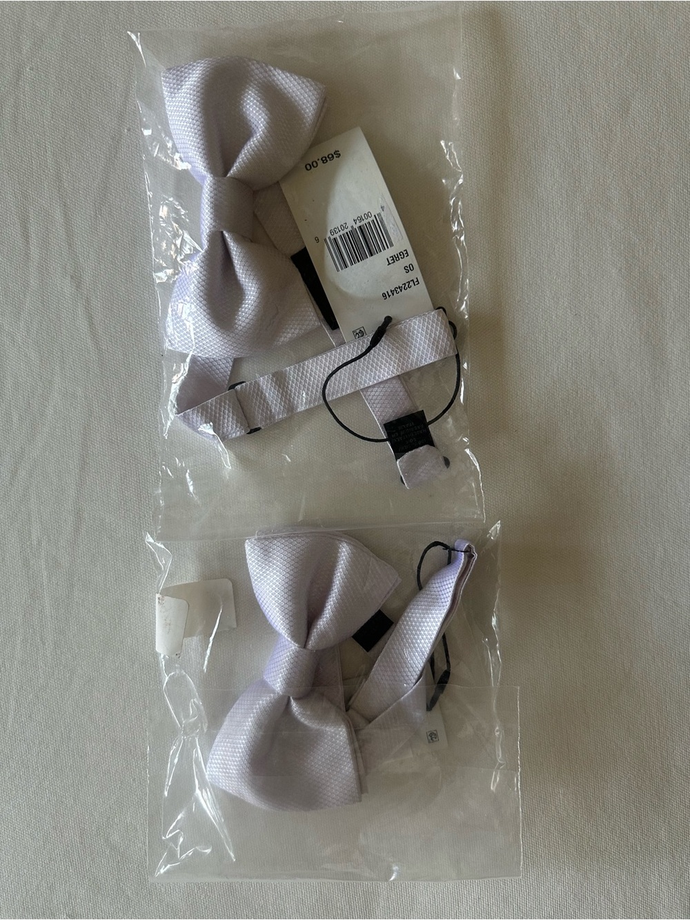 2 Brand new Saks Fifth Avenue 100% silk Bow Tie